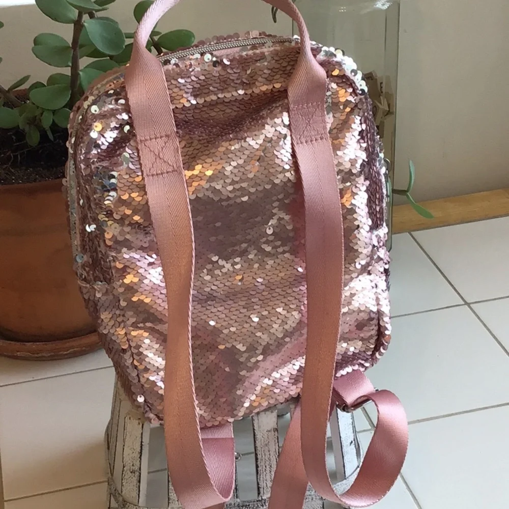 ‘Justice’ Sequined/Faux Fur Deer Face Backpack (#5)